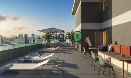 Apartamento com 1 quarto à venda na Rua das Margaridas, 308, Brooklin, São Paulo