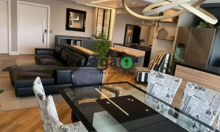 Apartamento com 149m2, 3 suites, 4 banheiros 2 vagas demarcadas e deposito de 3m2
