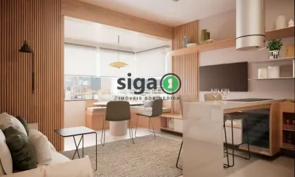 Apartamento com 2 quartos à venda na Rua São Sebastião, 318, Brooklin, São Paulo
