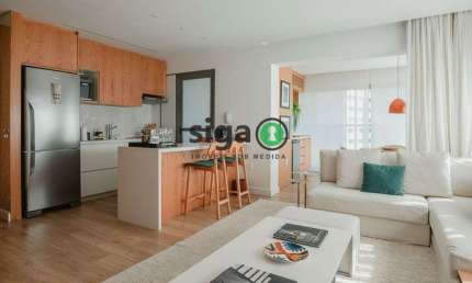 Apartamento para locação com 1 suite, 2 banheiros e 1 vaga de garagem no Jd América