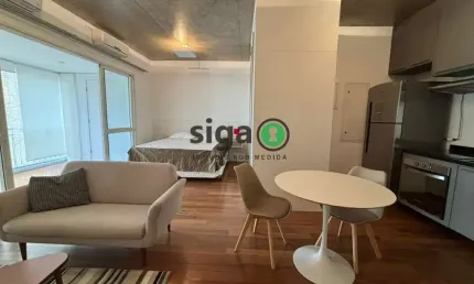 Apartamento para LOCAÇÃO no Itaim Bibi, MOBILIADO, 61m² - com ar condicionado