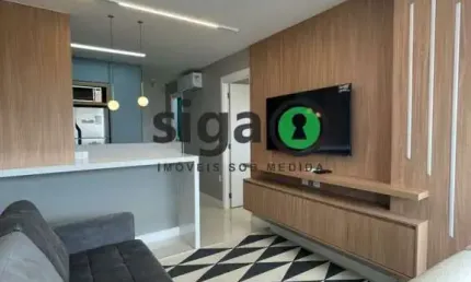 Apartamento  em itaim bibi, para locação, mobiliado,1 suíte , com lavabo e 1 vaga