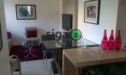 Apartamento a venda com 3 dormitórios, 1 suíte, 61m²,  vila andrade