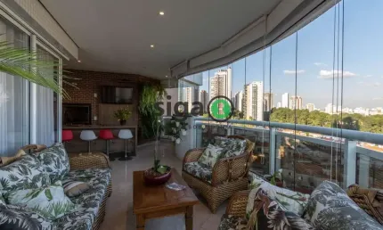 Apartamento á venda com 200 m², 3 suítes , no jardim anália franco