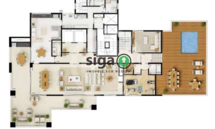 Apartamento Venda 04 quartos no Condomínio Sophistic Campo Belo