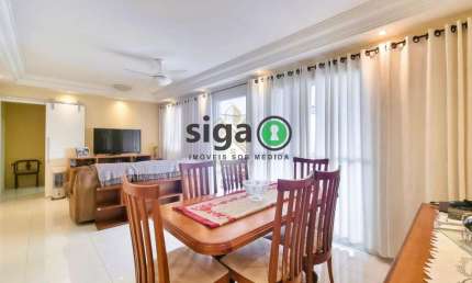 Apartamento à venda, 132m², 2 dormitórios, 1 suite, 3 banheiros e 2 vagas,  no Tatuapé