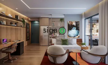 Apartamento para venda no Brooklin 02 dormitórios, São Paulo - SP