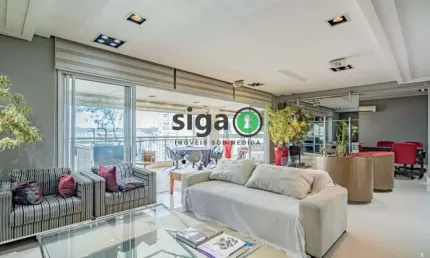 Apartamento na vila romana com 206m², 3 suites, 3 vagas mobiliado para venda ou  locaçâo