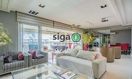 Apartamento na Vila Romana com 206m², 3 suites, 3 vagas MOBILIADO para VENDA ou  LOCAÇÂO