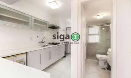 Apartamento com 1 quarto, 1 banheiro e 1 vaga, com 45m²