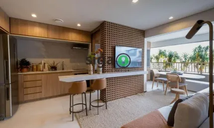 Apartamento com 2 quartos à venda na Avenida Bem-te-vi, 221, Moema, São Paulo