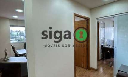 Conjunto Comercial á Venda na Barra Funda - 64m², 2 banheiros, 2 vaga