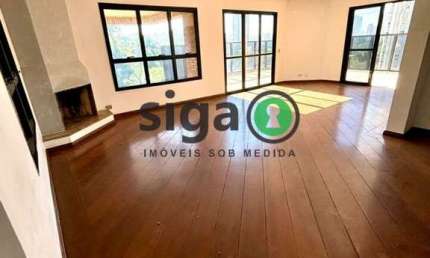 APARTAMENTOPARA LOCAÇÃO NO PANAMBY, COM 4 QUARTOS, VARANDA GOURMET, 4 VAGAS!