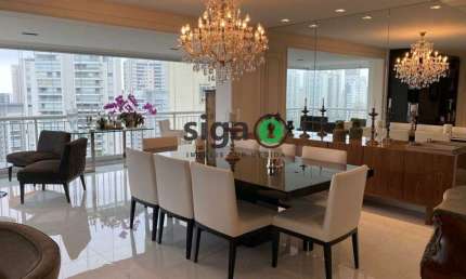 Apartamento com 4 suítes, 4 vagas a venda na Vila Andrade