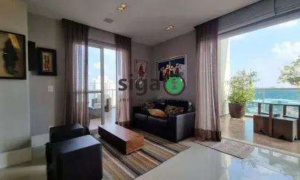 Apartamento duplex 157m² para venda  com 2 dormitorios (suites)  semi mobiliado campo belo