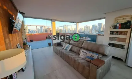 Cobertura Duplex com 160m², 3  quartos (1 Suíte) , 3 vagas no Ipiranga- ACEITA PERMUTA!!!