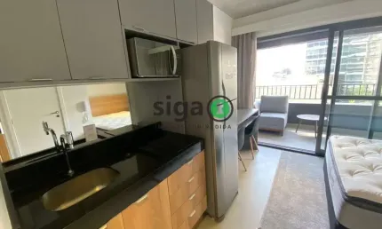 Apartamento studio mobiliado para venda no jardins, são paulo - sp