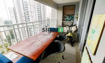 Apartamento a venda na Vila Andrade, de 96m, 2 quartos e 2 vagas.
