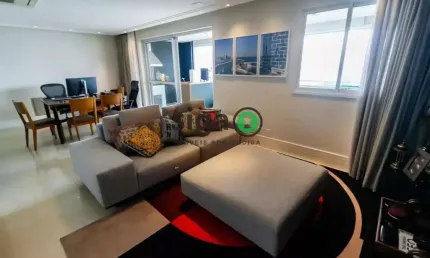 Apartamento á venda na vila andrade com 2 suítes e varanda com churrasqueira!