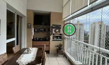 Apartamento á venda no morumbi com 101m, 2 quartos e 2 vagas