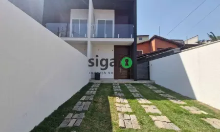 Casa Nova103 metros 3 dormitórios , 1 suíte, 2 vagas em Condomínio no Taboão da Serra