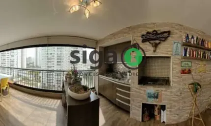 Apartamento à venda com 192m², 3 suítes e 3 vagas ? Varanda Gourmet ? Edifício Florae Aclimação