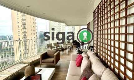 APARTAMENTO Á VENDA NO PANAMBY COM 5 QUARTOS, 5 VAGAS, LAZER COMPLETO!