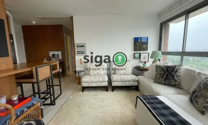 Apto para venda , semi mobiliado com 70m², 2 quartos, 1 suite, 1 vaga com vista para o jardim europa