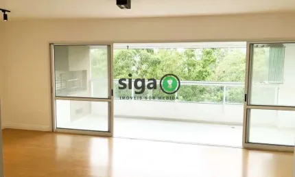 Apartamento 140m² para locação ou venda, com 3 quartos sendo suítes, localizado na vila andrade