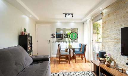 Apartamento á venda no Morumbi, de 65m, 3 quartos e 1 vaga.