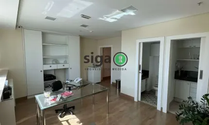 Sala comercial para alugar com 74m² no condominio Bonnaire Morumbi