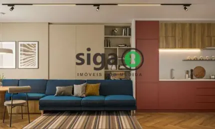 Apartamento para venda no brooklin 01 suíte com vaga, são paulo - sp
