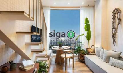 Apartamento Studio para venda na Vila Madalena pé direito 3,7m, São Paulo - SP