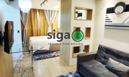 Apartamento 35m² para locação mobiliado, localizado no Bela Vista, São Paulo