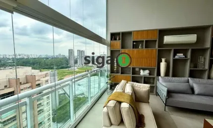 APARTAMENTO NO PANAMBY Á VENDA, COM 3 SUÍTES, 4 VAGAS! PÉ DIREITO DUPLO!