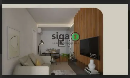 Apartamento residencial em jardim américa à venda, mobiliado 1 suite sem vaga com 38,92m²