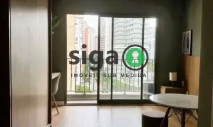 Apartamento 1 Quarto, 38m²  á  venda Vila Nova Conceição