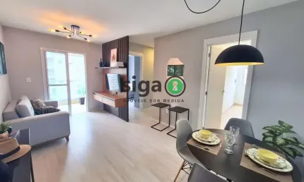 Apartamento à venda com 2 quartos, 2 vagas e 55m2,  na vila andrade