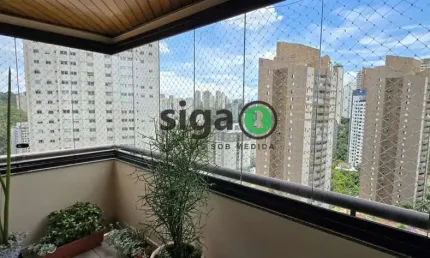 Apartamento 3 quartos com 1 suíte, 2 vagas de garagem, 98m²  á venda vila andrade
