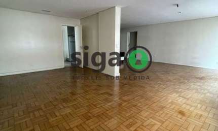 Apto com 204m², com 3 quartos, sendo 1 suite, 1 vaga, nos Jardins, SEM MOBILIA para LOCAÇÂO e VENDA