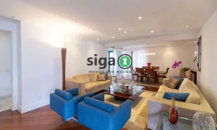 Apartamento de 272m² com 5 quartos à venda em campo belo!