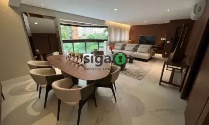Apartamento com 3 suíte(s),e 3 vaga(s) de garagem, para venda - Vila Nova Conceição - MOBILIADO.