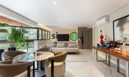 Apartamento com 2 suíte(s),e 2 vaga(s) de garagem, para venda - Vila Nova Conceição - MOBILIADO.