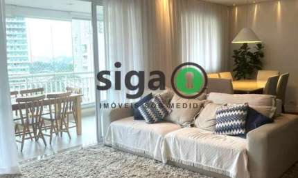Apartamento à venda com 3 dormitórios, 2 vagas de garagem, 128m2 na Vila Andrade
