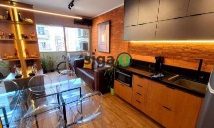 APARTAMENTO STUDIO MOBILIADO E DECORADO PARA VENDA NA RUA TUIM MOEMA PASSAROS