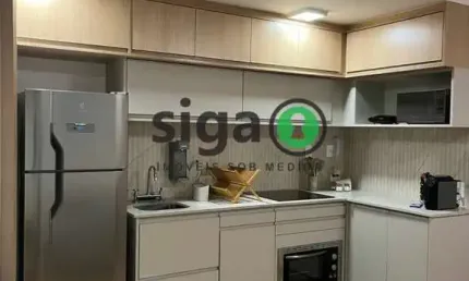 Apartamento 48m² para locação, localizado na Chácara Santo Antônio/SP