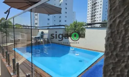 Cobertura Duplex na Vila Suzana -166m², 3 quartos, 3 Vagas !