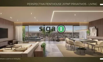 Cobertura Penthouse para venda na Vila Nova Conceição 03 suítes, São Paulo - SP