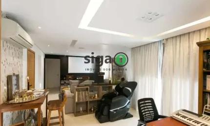 Apartamento á venda na Vila Andrade, com 160m, 3 quartos e 4 vagas.