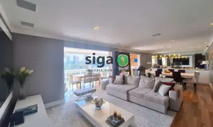 Apartamento à venda de 171m2 com 3 suites e 3 vagas de garagem na vila andrade.